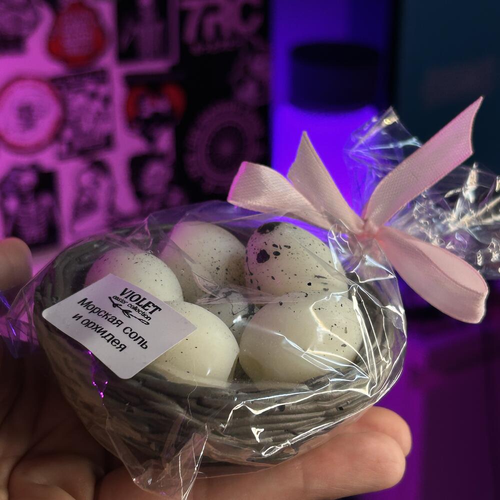 Аромасаше/wax melts в форме гнезда