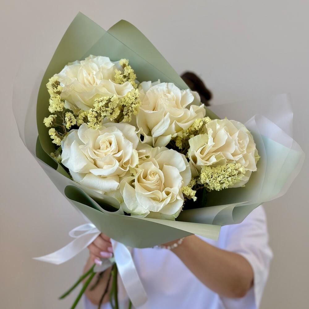 Букет с французскими розами