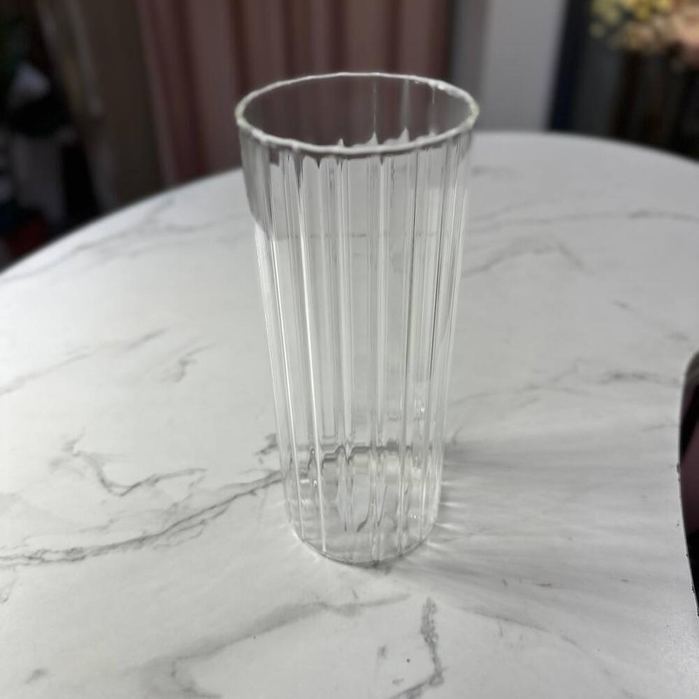 Ваза стеклянная 12*30