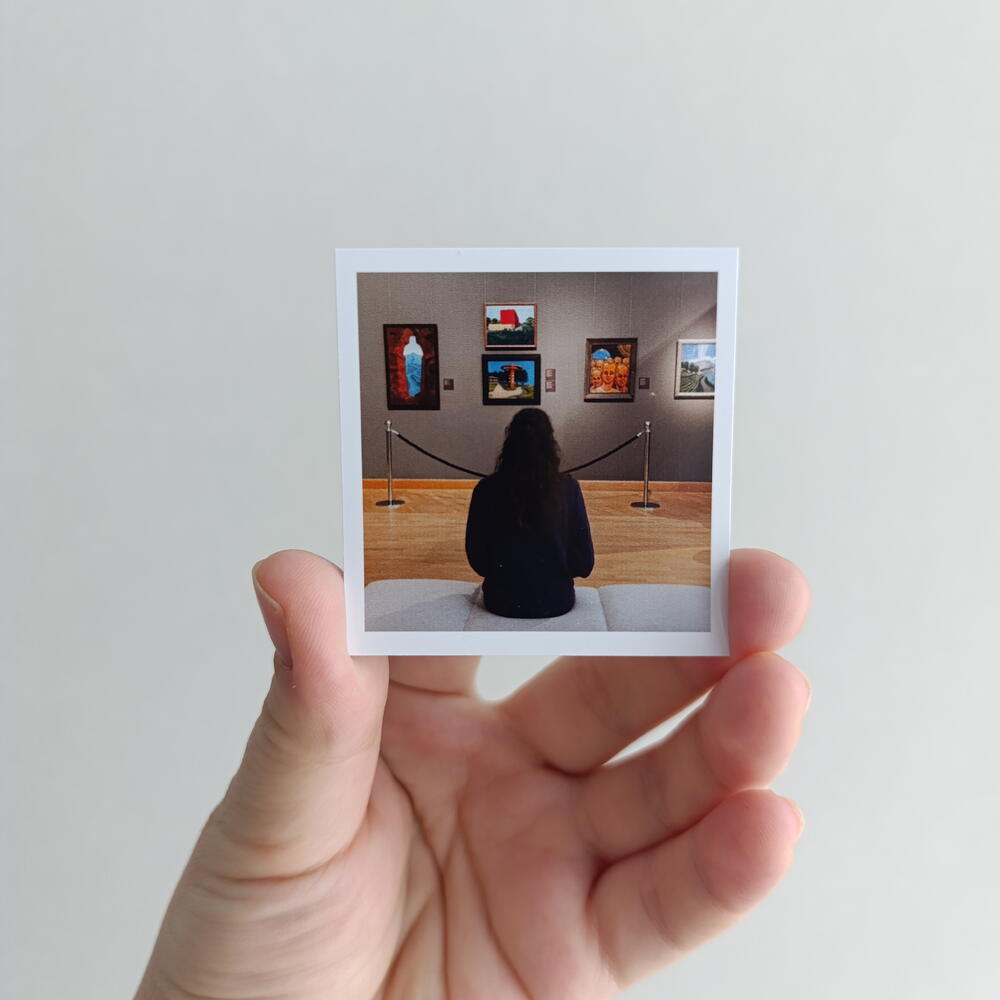 Фотография Polaroid квадрат