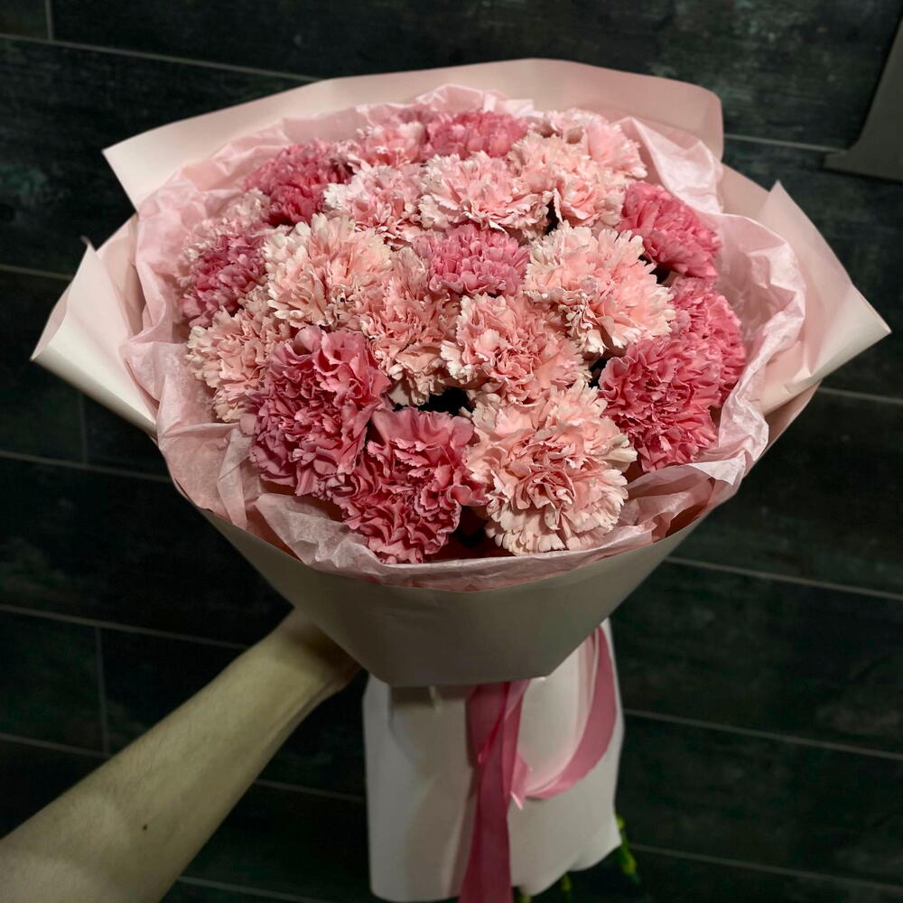 Букет 23 диантуса