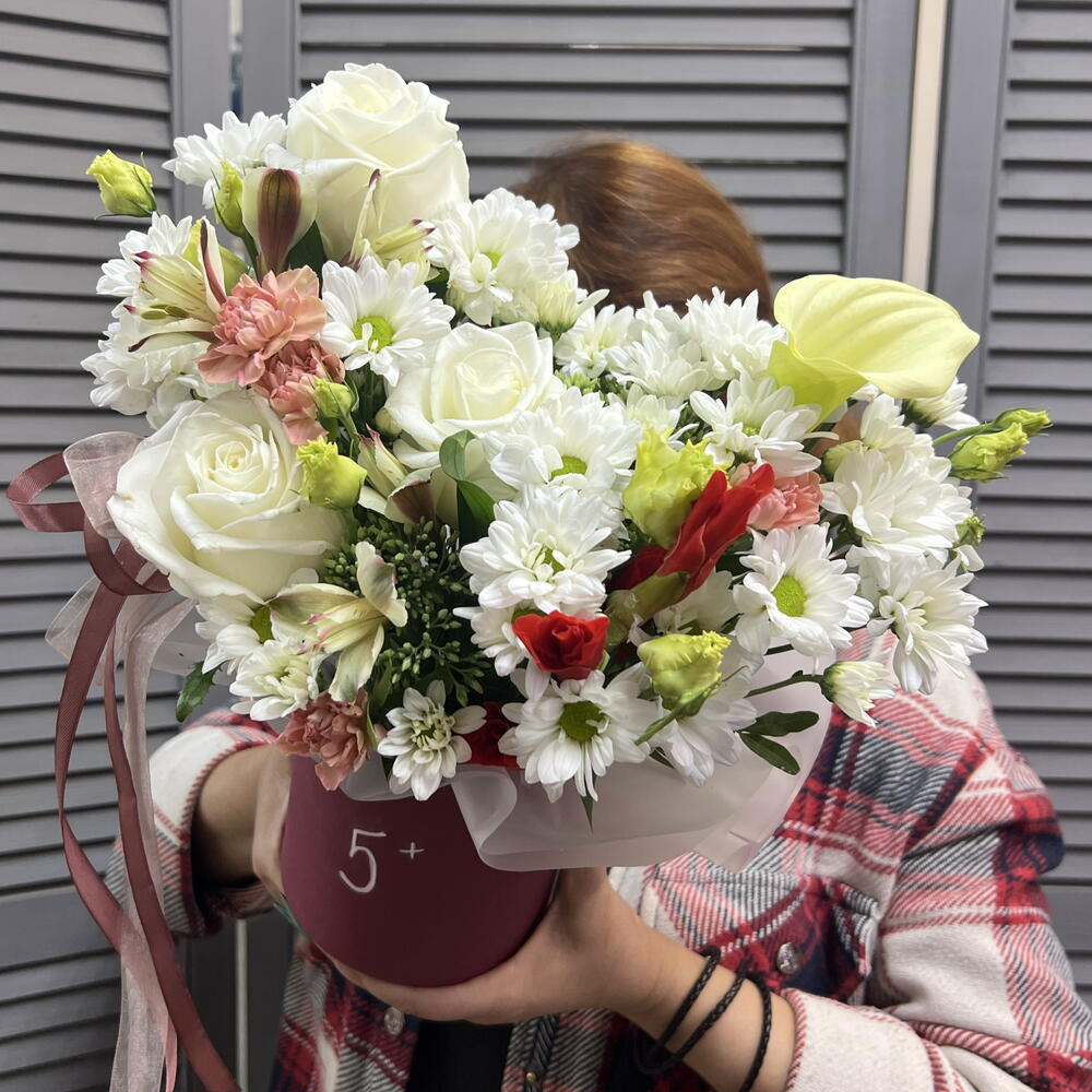 Шляпная коробка "На5+" 💐