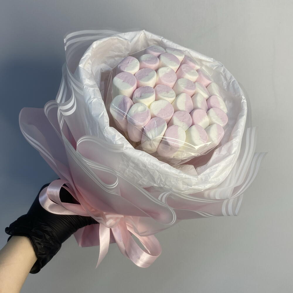 Мини букет-комплимент зефира