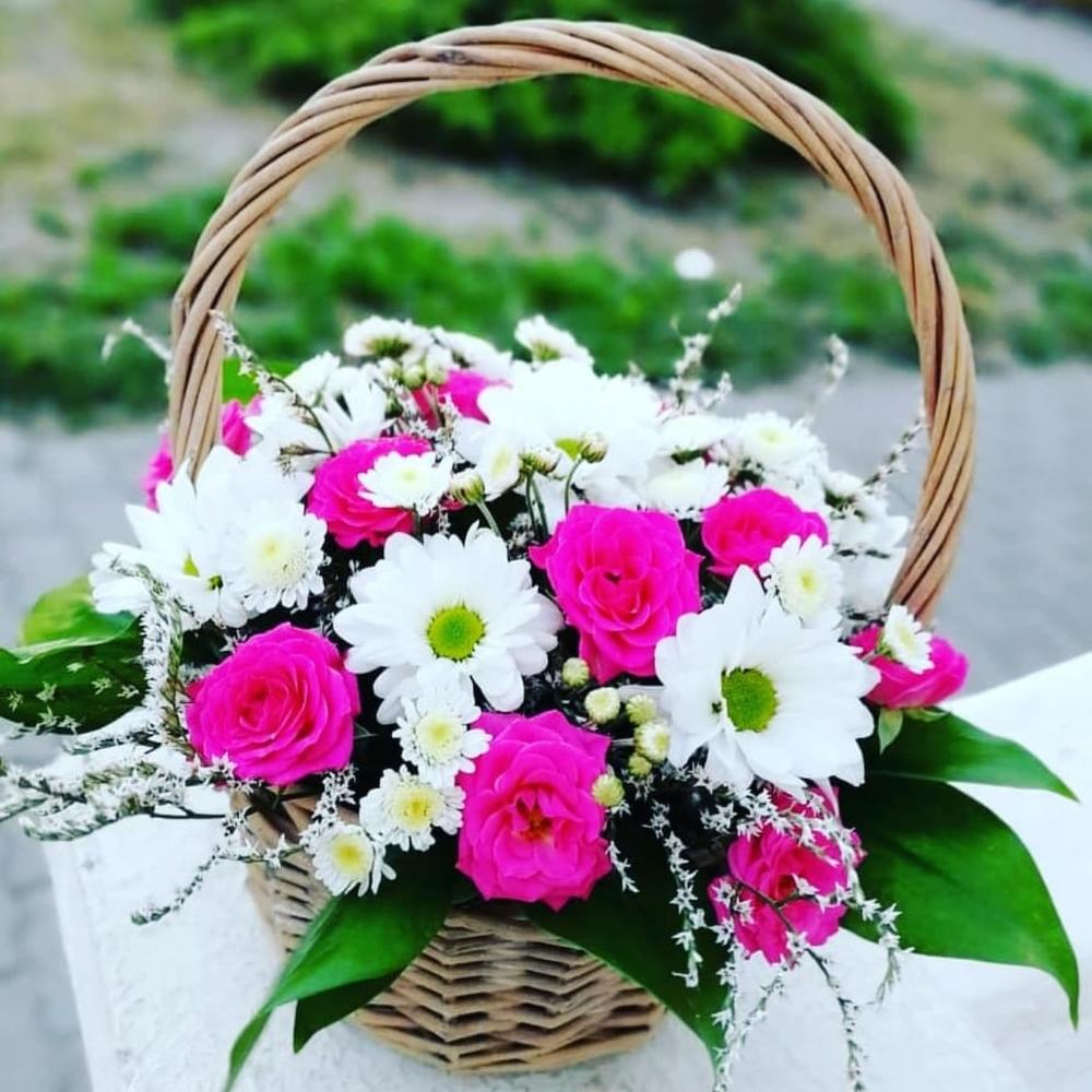 Цветы В Корзине Нижний Новгород Купить