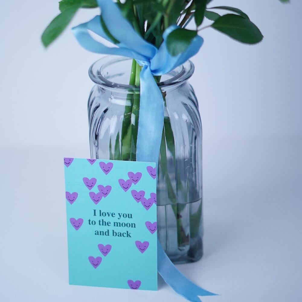 Bouquet + Vaso + Cartolina