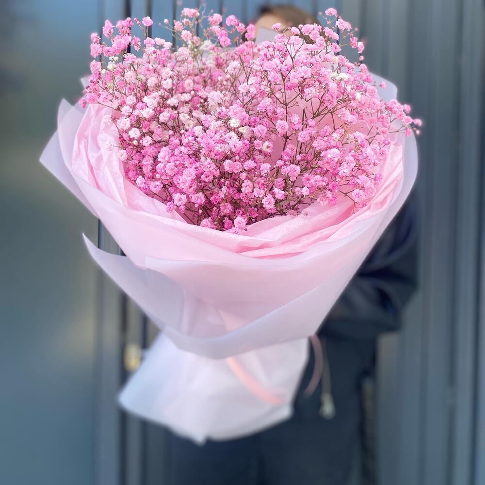 Розовые гипсофилы💗