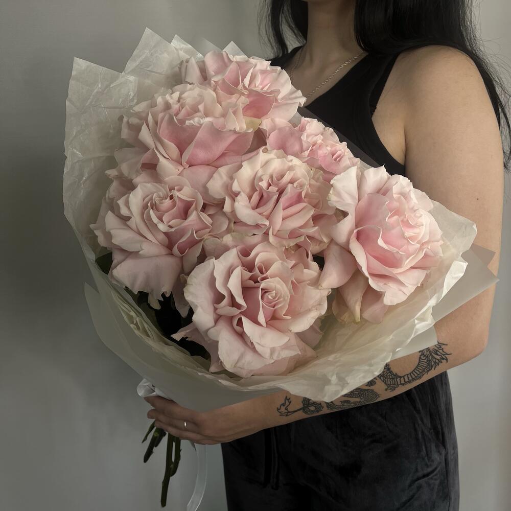 Букет из французских роз Пинка 🌸