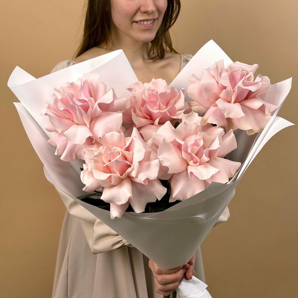 Букет из французских роз Pink Mondial