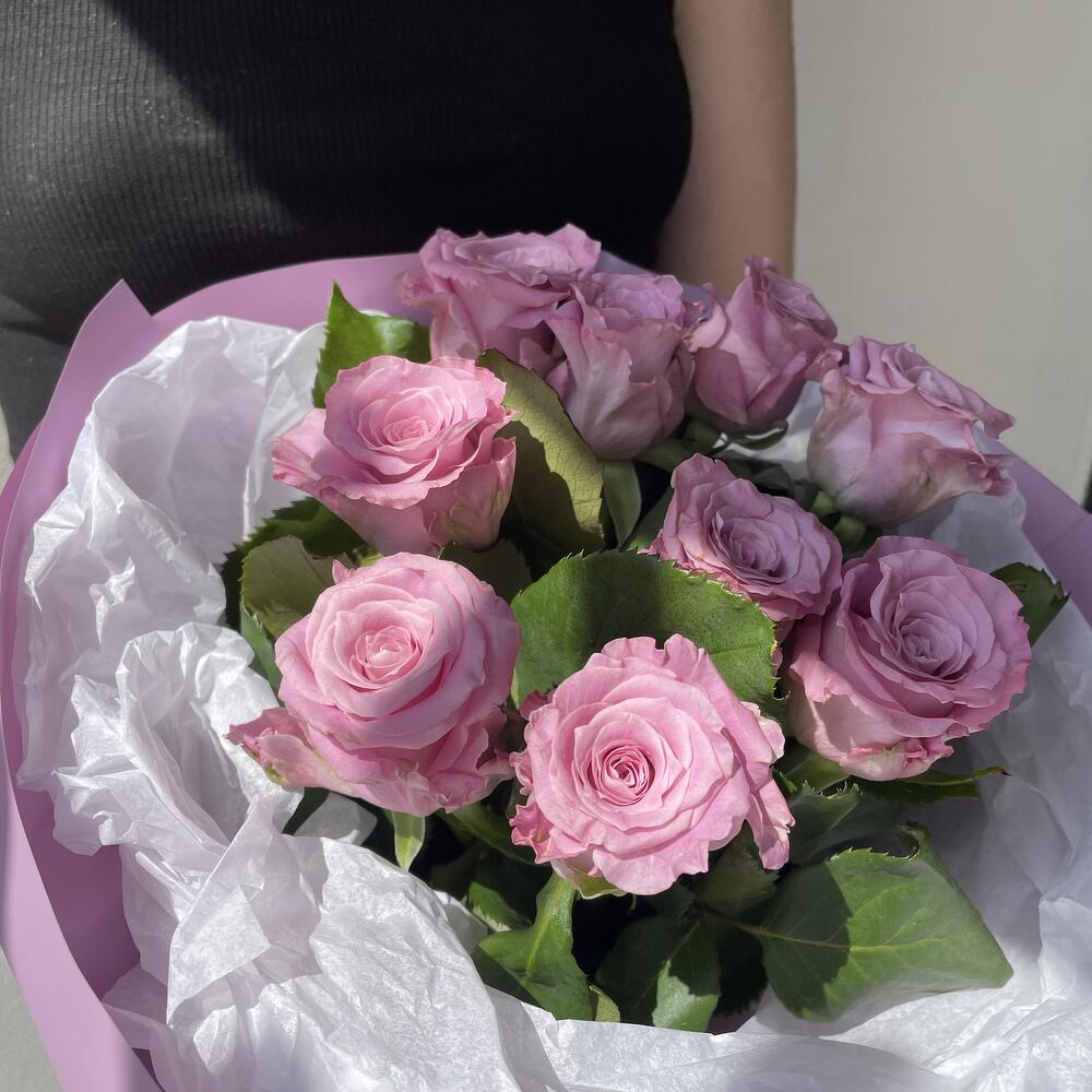 Букет лиловых роз💜