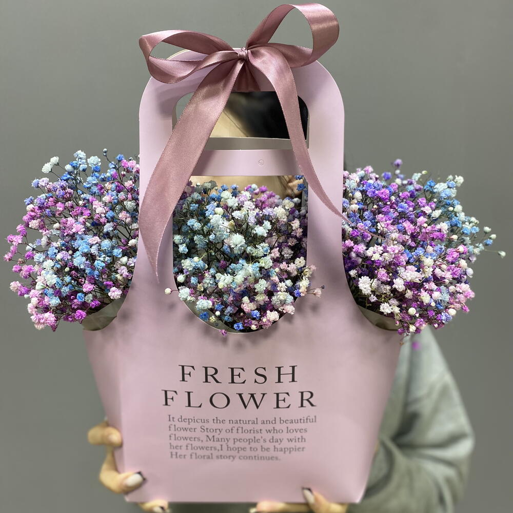 Композиция из гипсофилы "Цветочное облако"