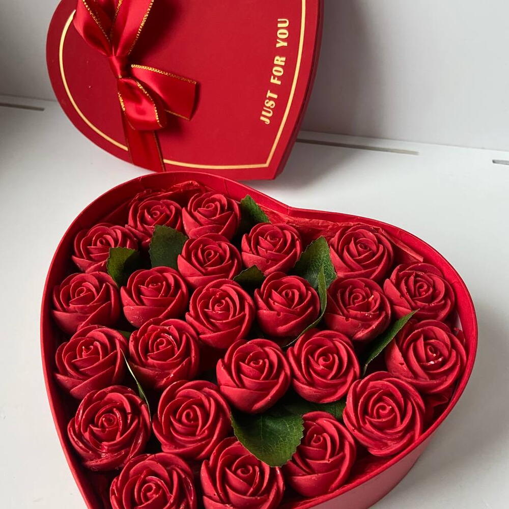 Набор «Алые розы🌹»