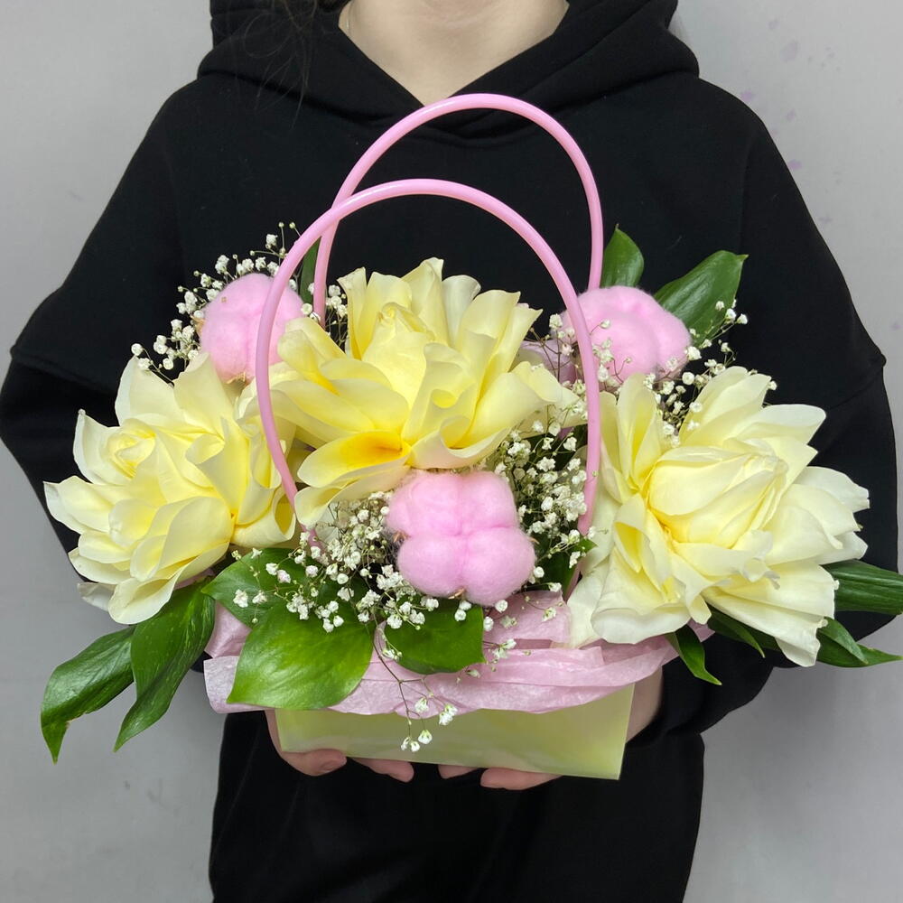 Цветы в коробке 31