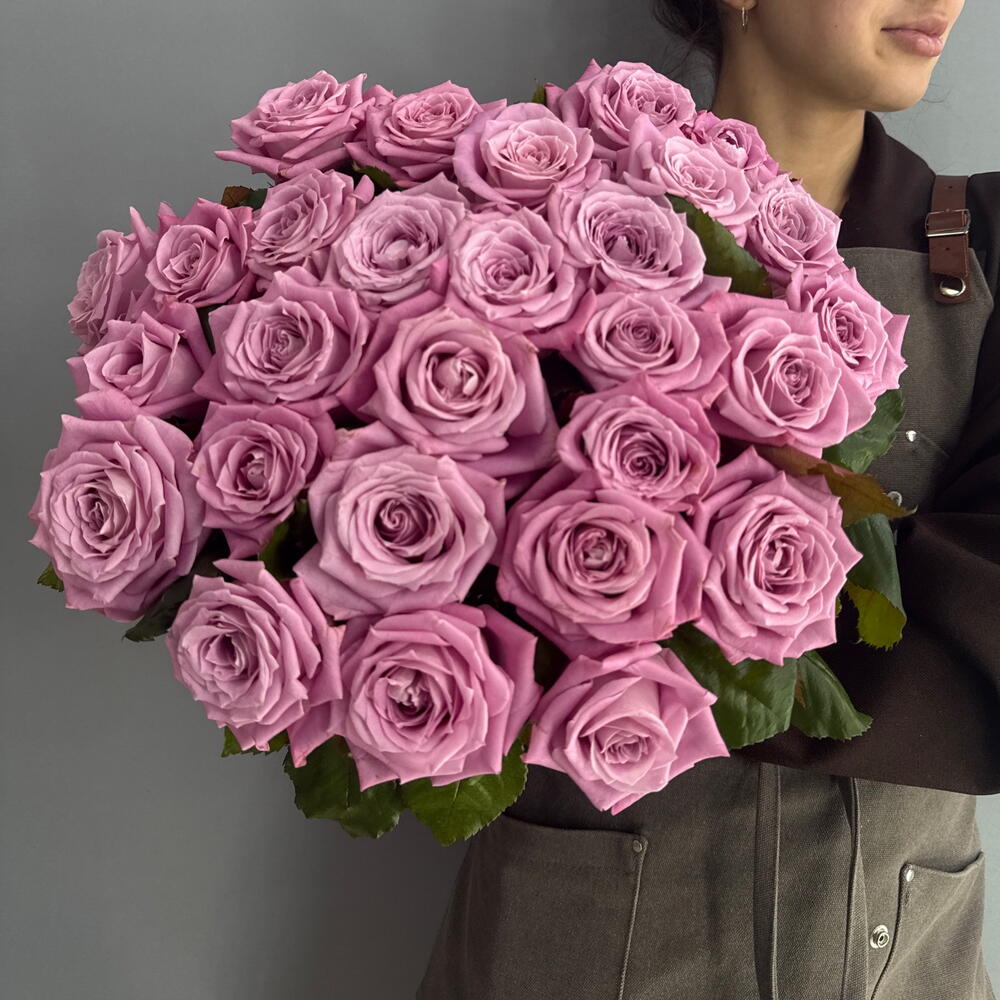 Букет из Сибирской розы Маритим 27шт