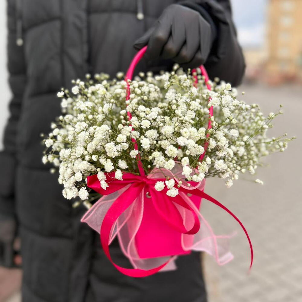 Гипсофила в сумочке
