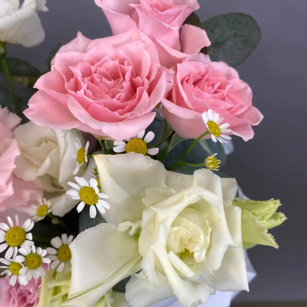 🌹 Коробка Wok от Flowersgift с цветами - 38