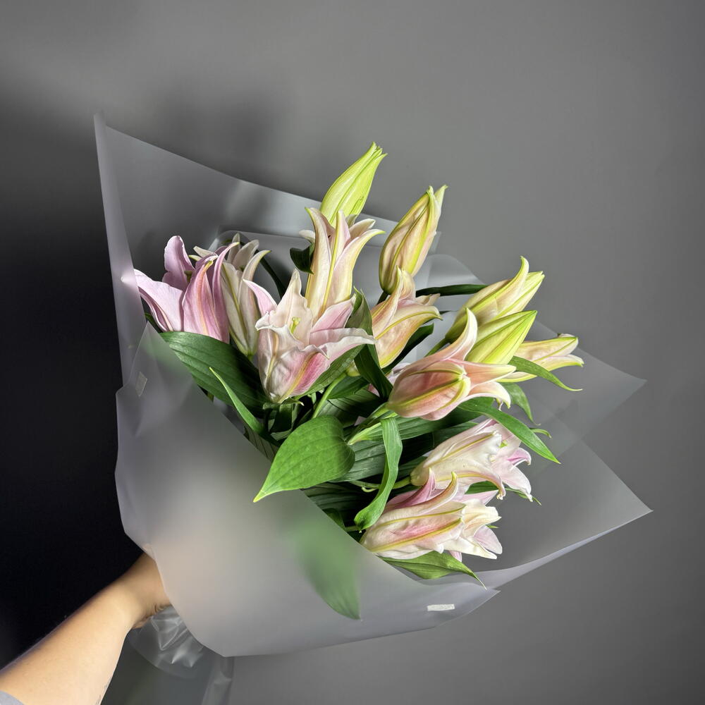 Букет Розовые Лилии🌺