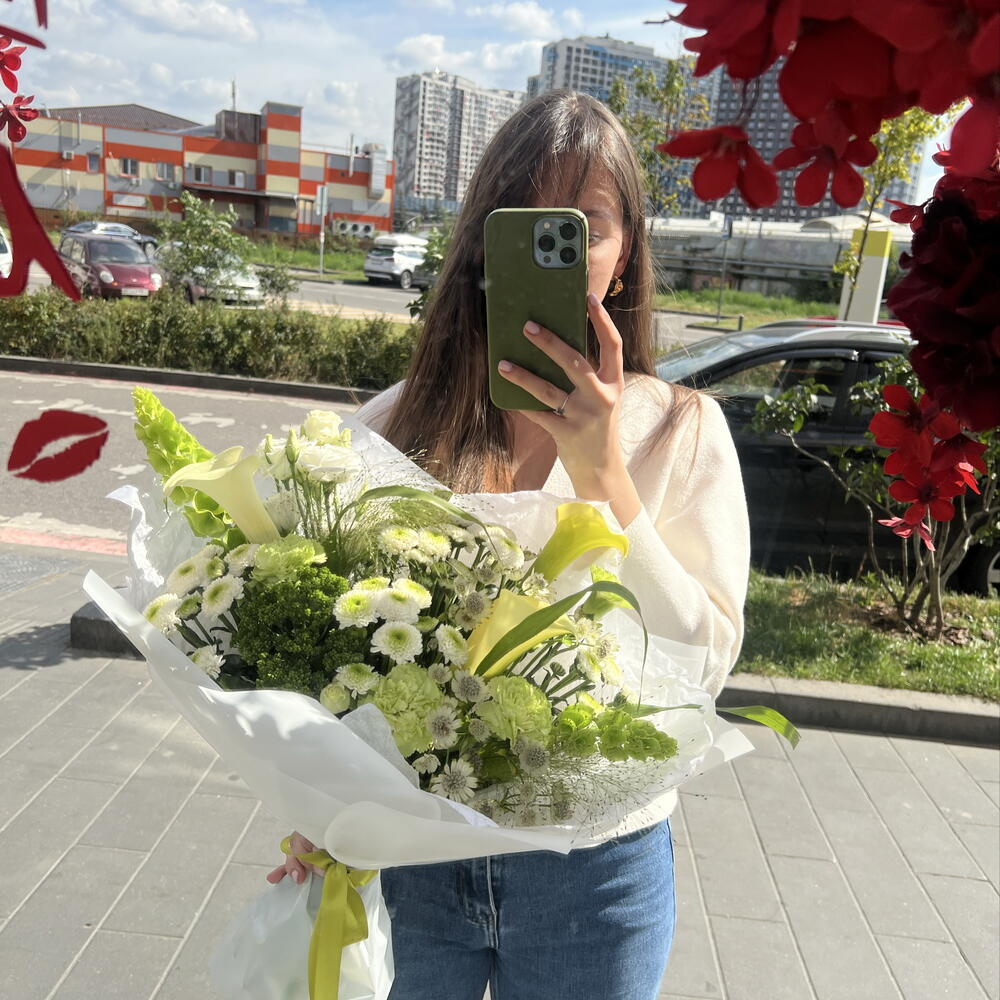 Букет с каллами