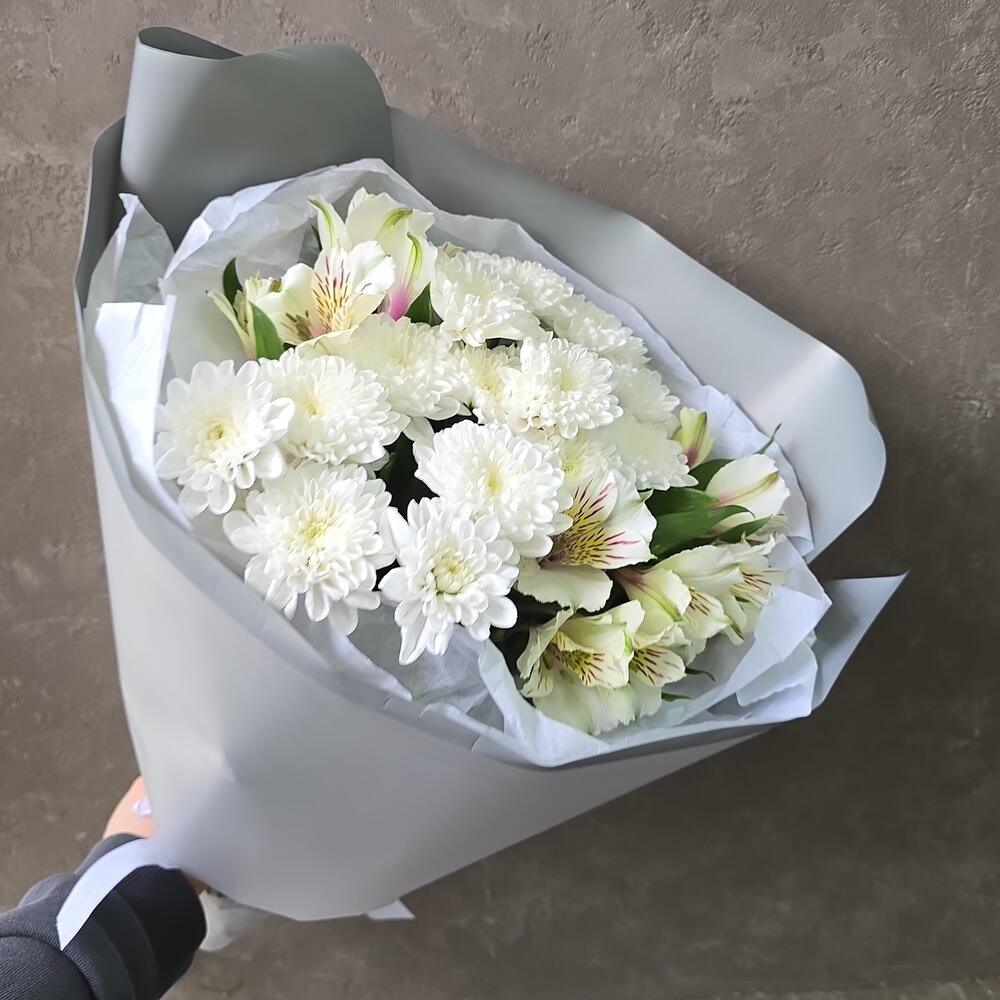 Букет комплимент из стойких цветов