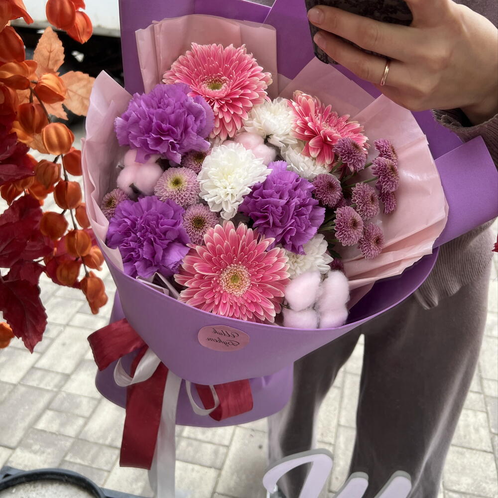 Букет с герберами 🌸