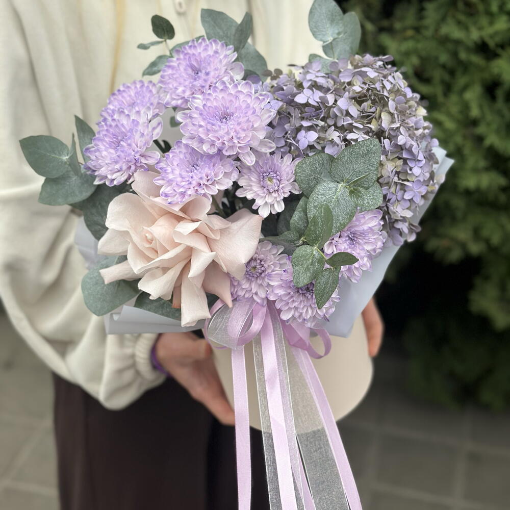 Лиловые цветы