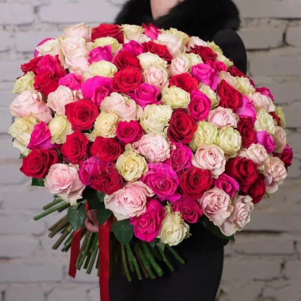 51 Роза Эквадор микс