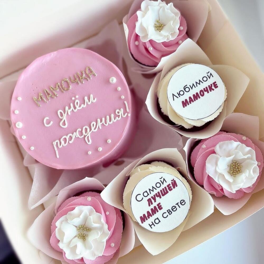 Бенто-тортик и капкейки для мамочки, Кондитерские и пекарни в Москве ...