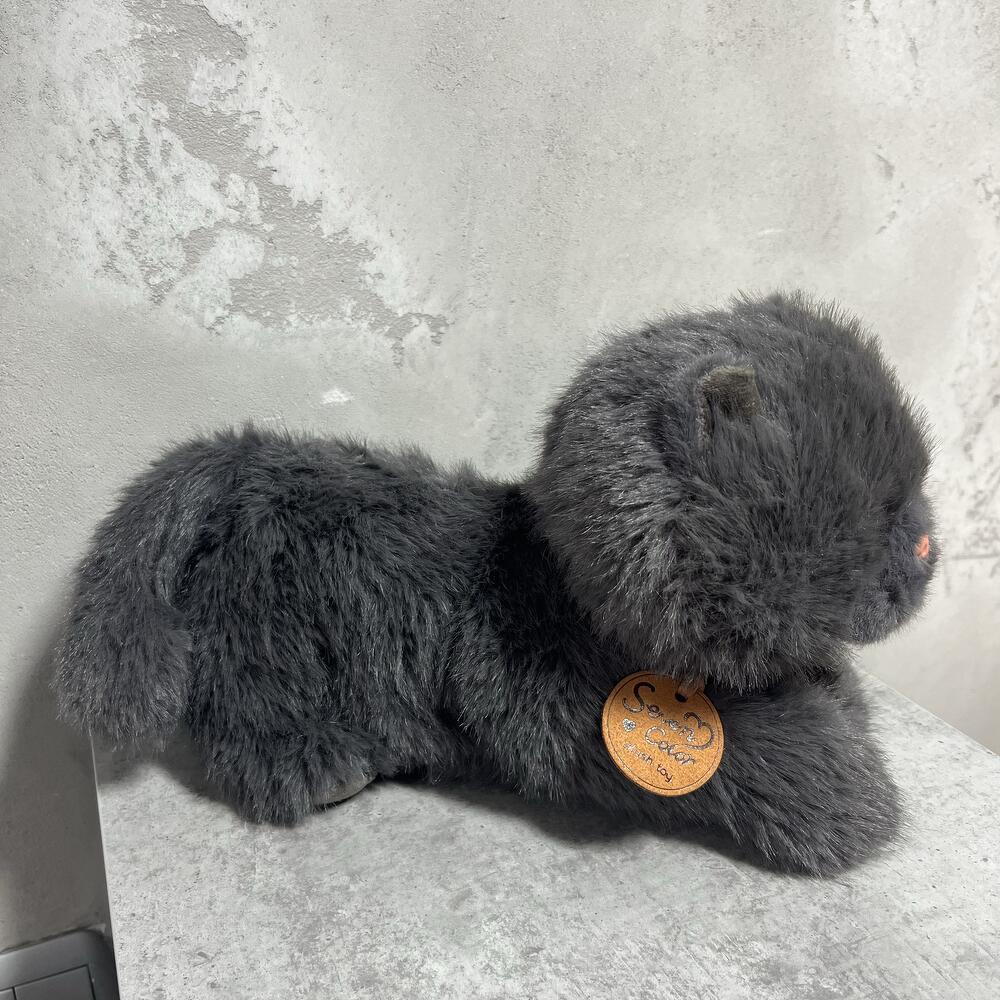 Мягкая игрушка серый кот