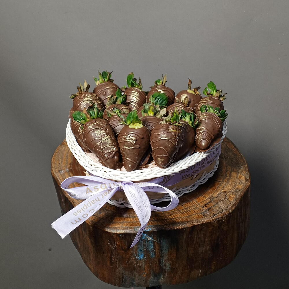 Клубника в шоколаде 15 штук