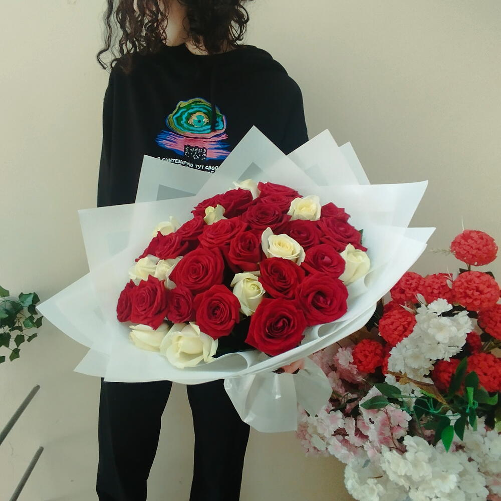 Роза микс