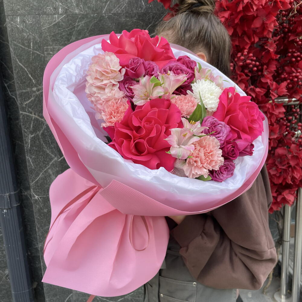 Малиновый букет