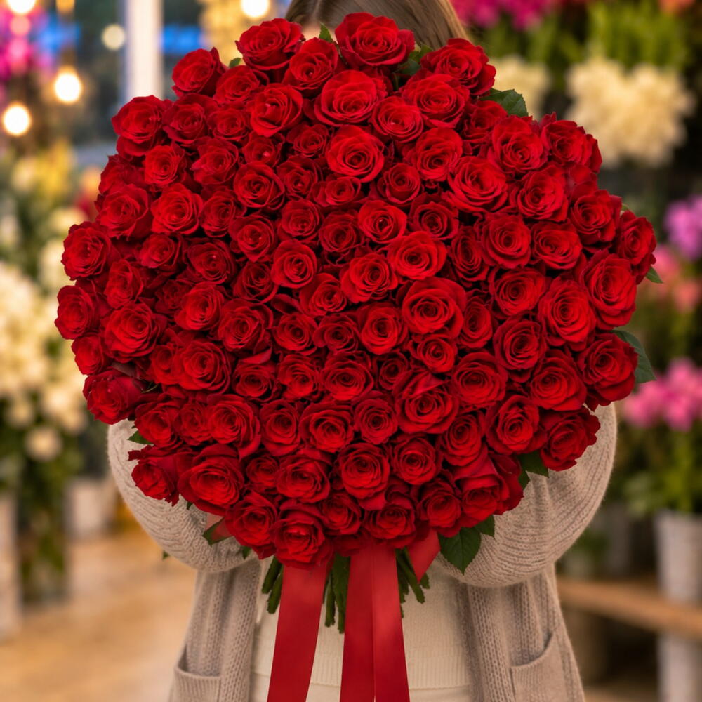 Красные розы 🌹