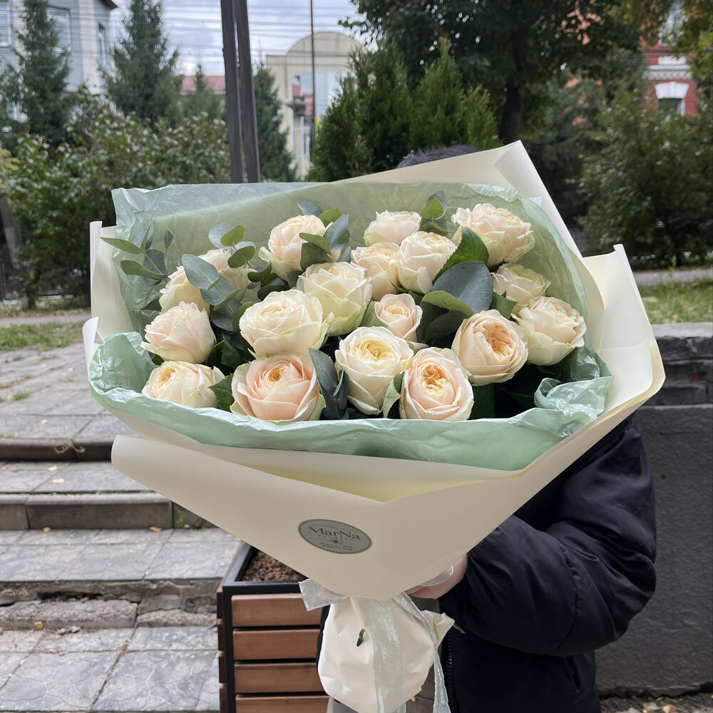 Моно букет «Крем»