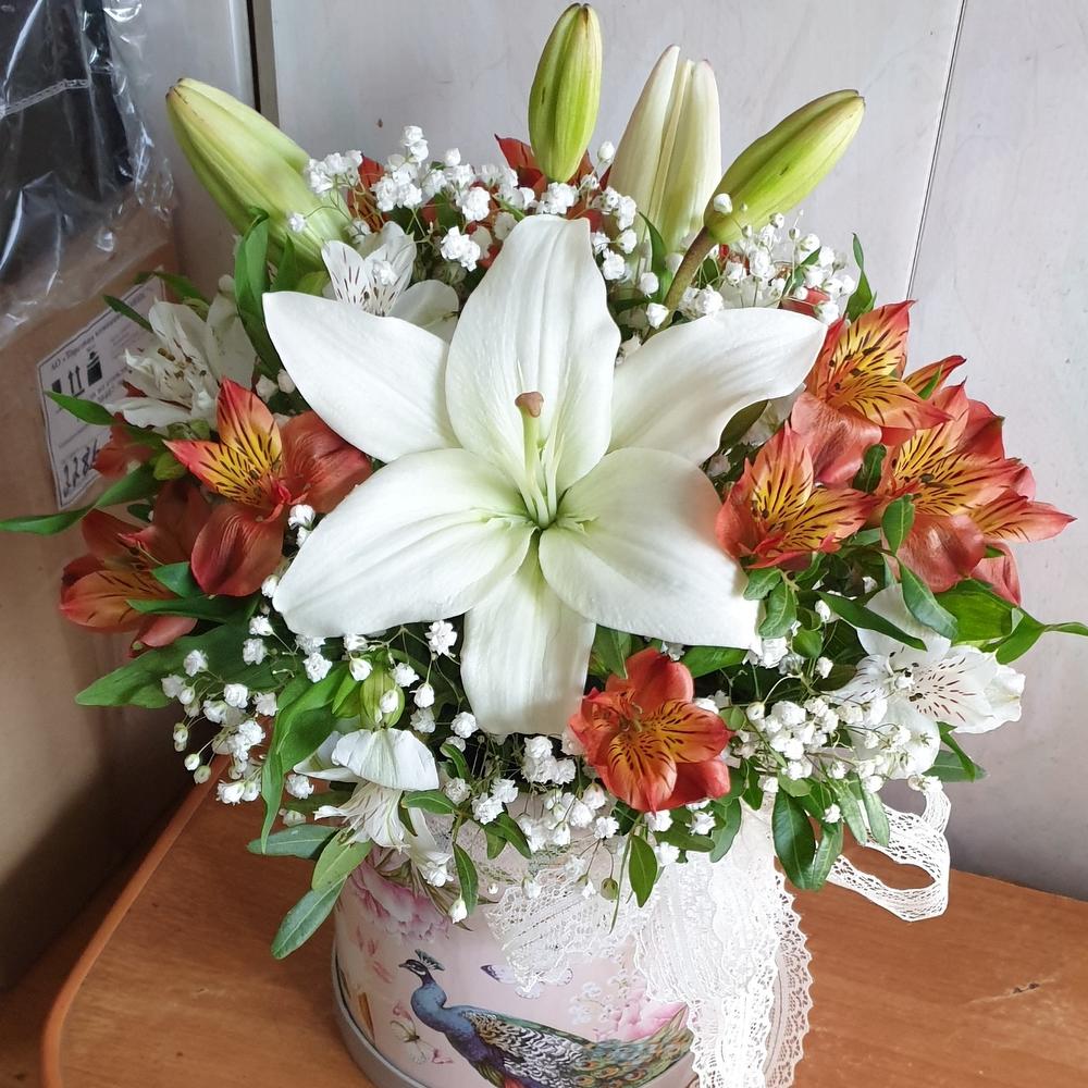 Flowers in a box