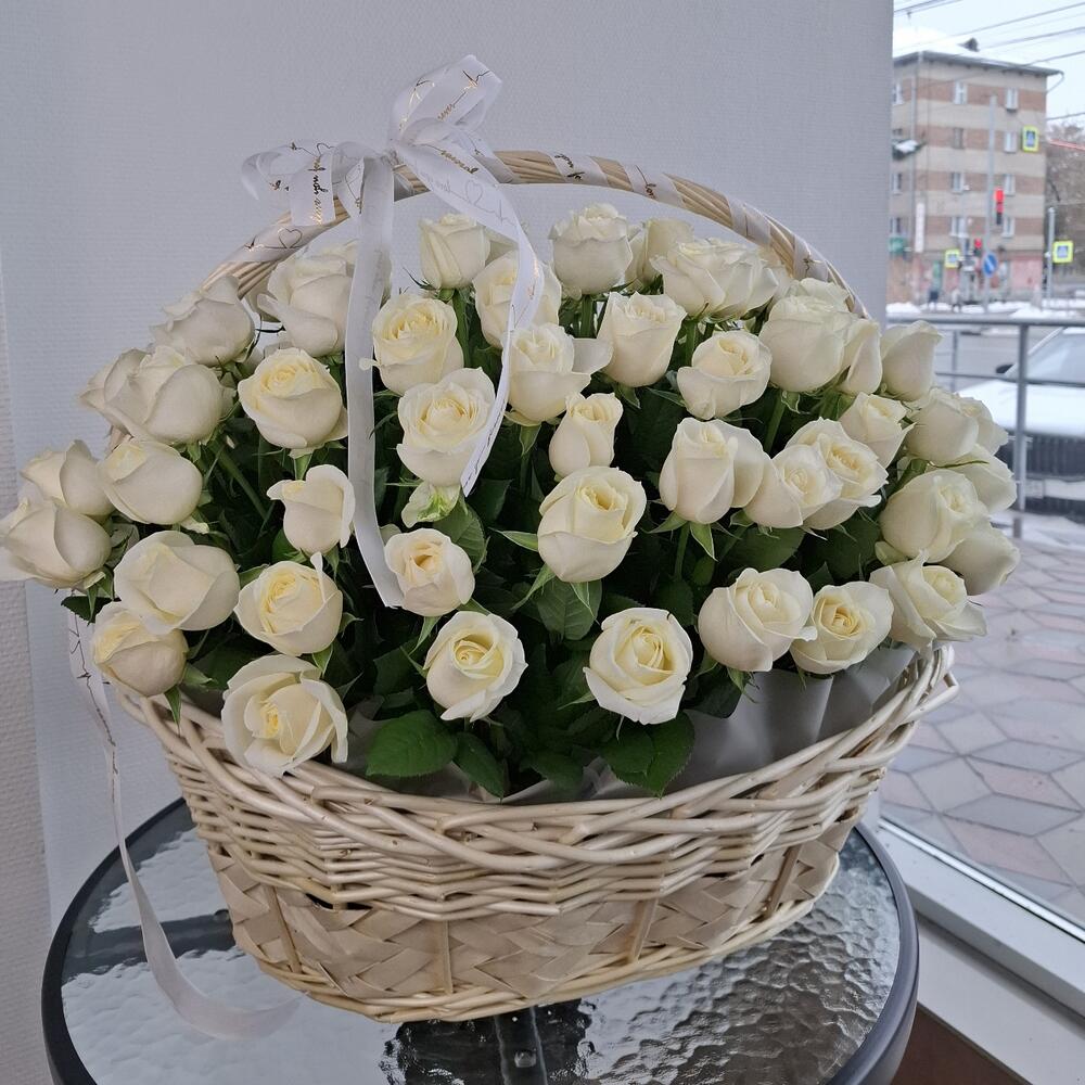 101 роза нежности