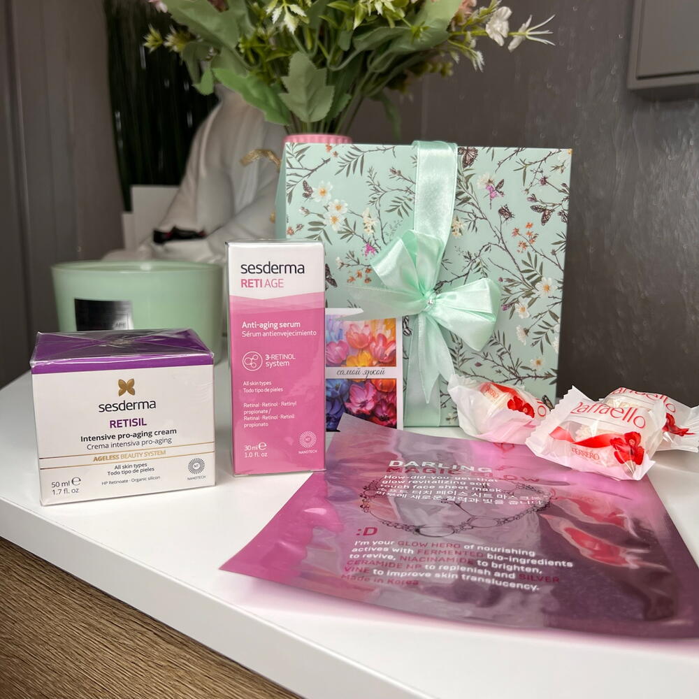 Набор косметики Sesderma RetiAge для лица (крем и сыворотка)