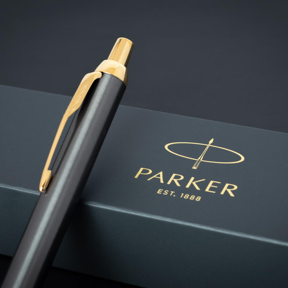 Ручка шариковая Parker IM Premium Grey Core GT