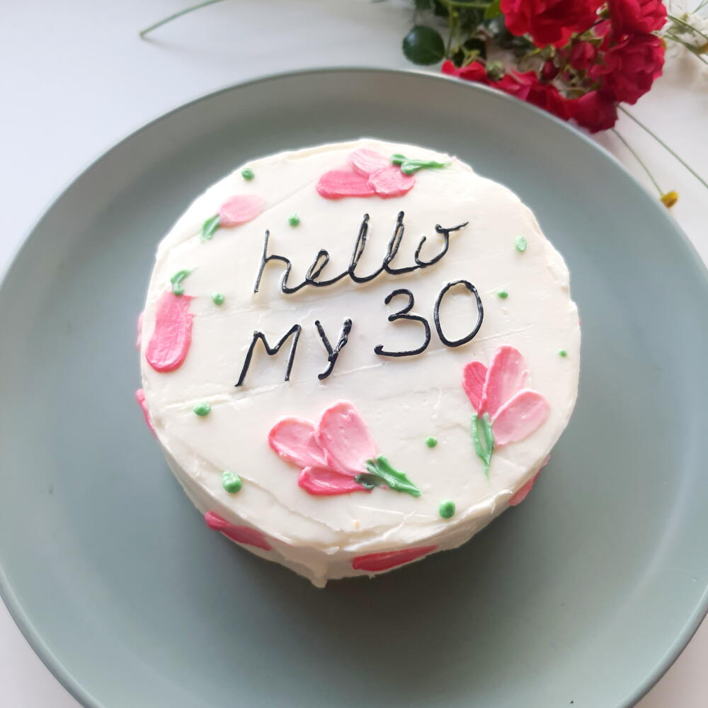 Бенто торт Hello my 30