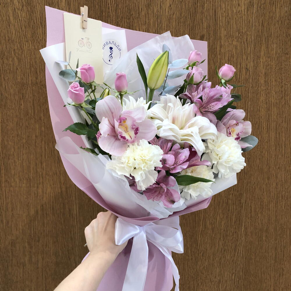 Букет цветов «Притяжение»💜