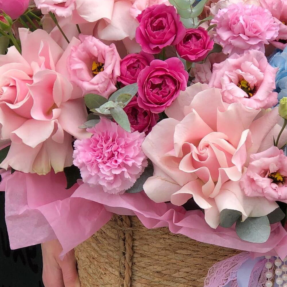 🌸🌸🌸Корзина с цветами «Нежность»