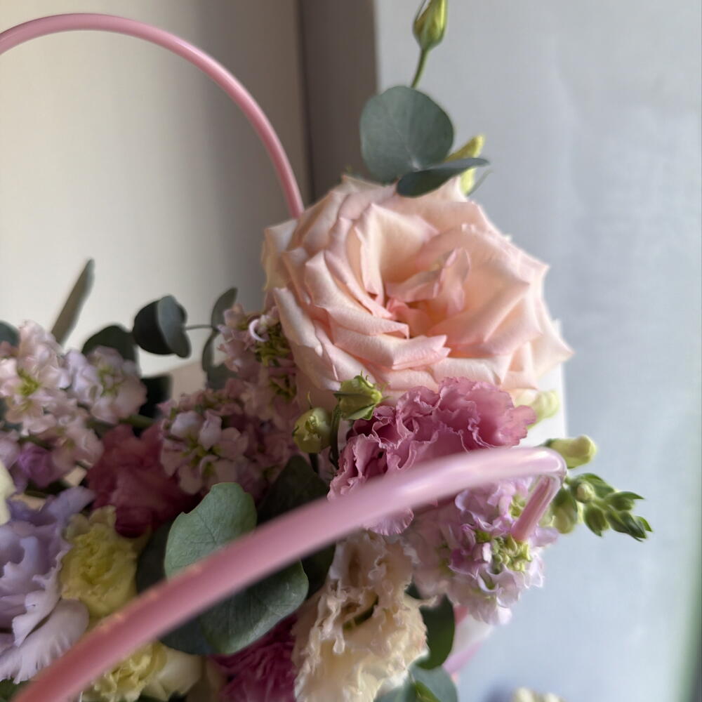 Композиция в сумочке «Flora»