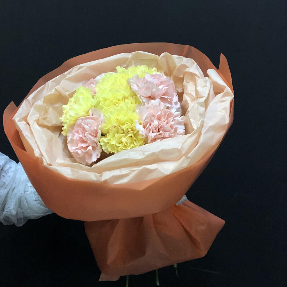 Букет из диантусов