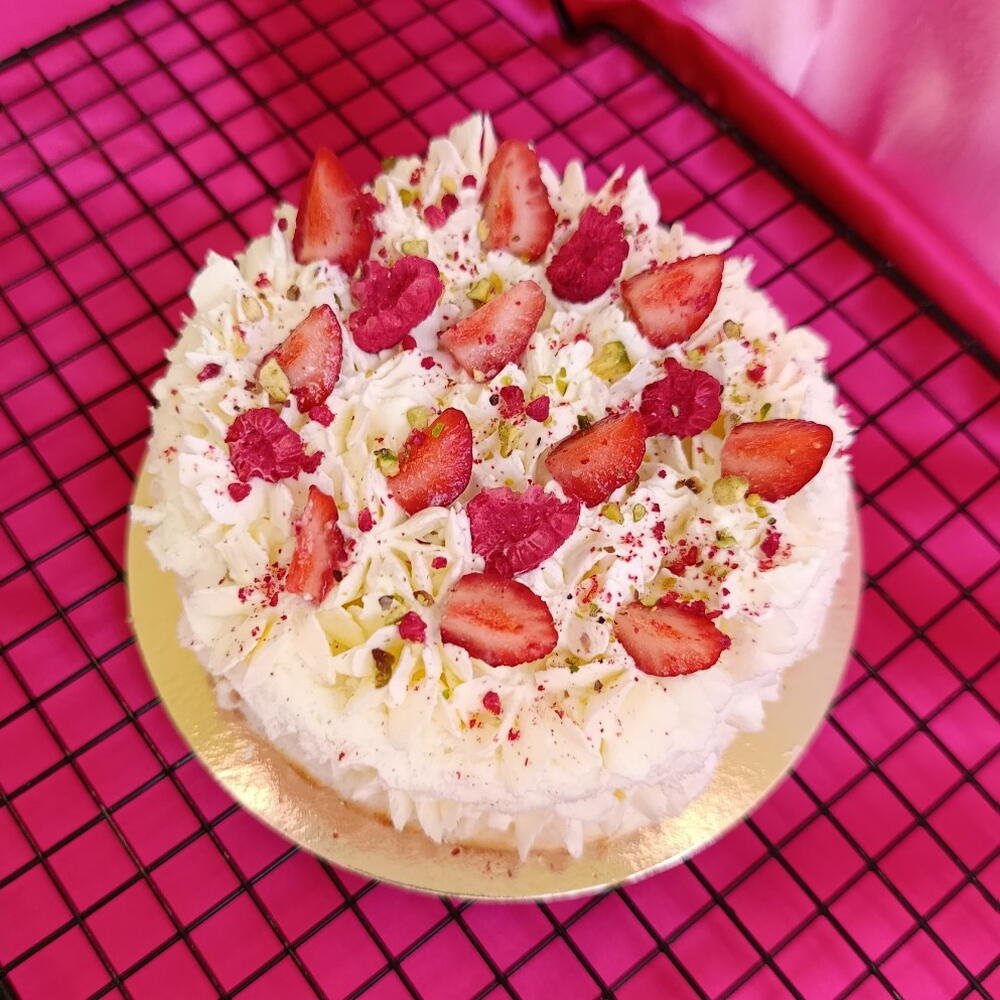 Белковый ПП торт без сахара, лактозы и муки