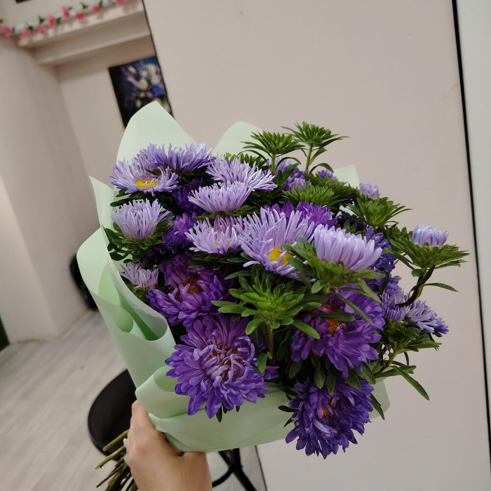 Букет из астр