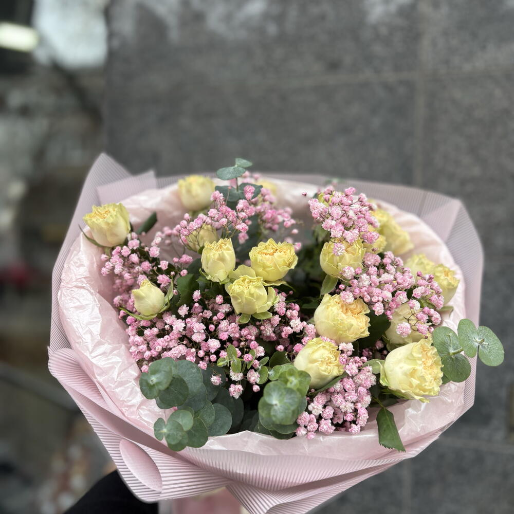 Авторский букет «Нежное сияние»