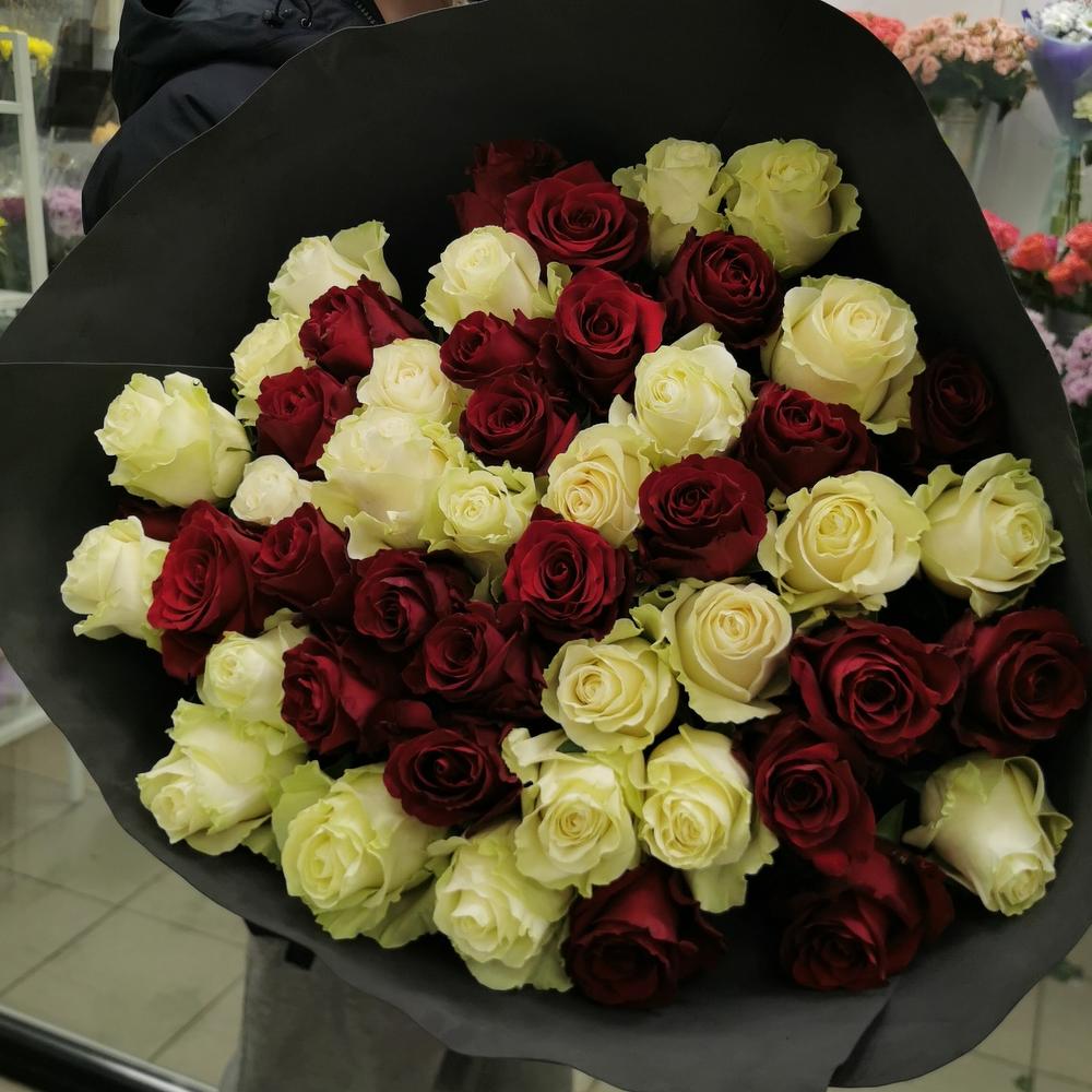 51 роза 70см