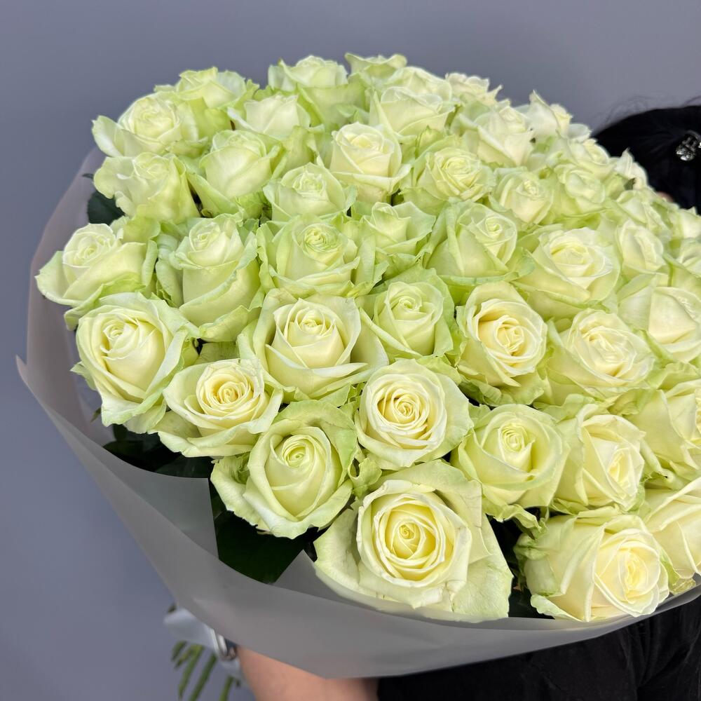 Букет из 51 белых роз ♥️