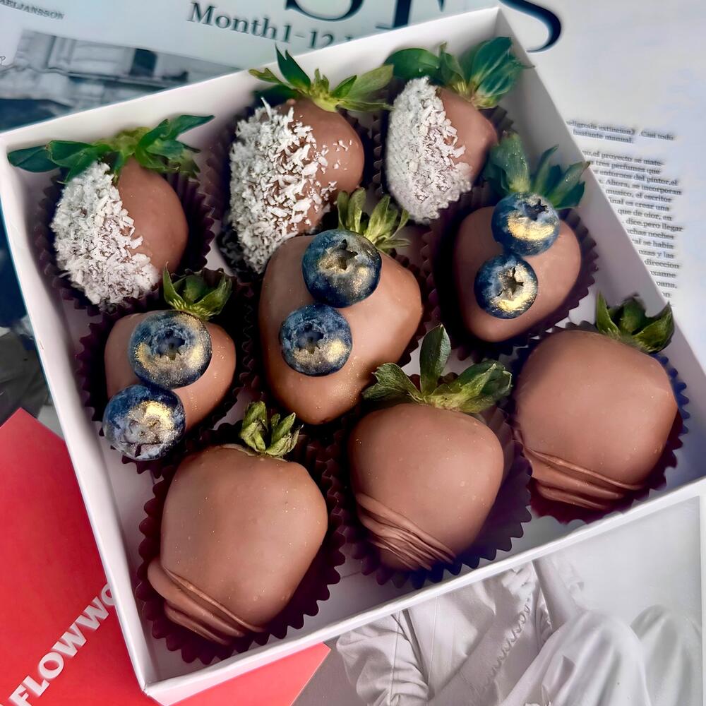 Клубника в шоколаде «Нуар»