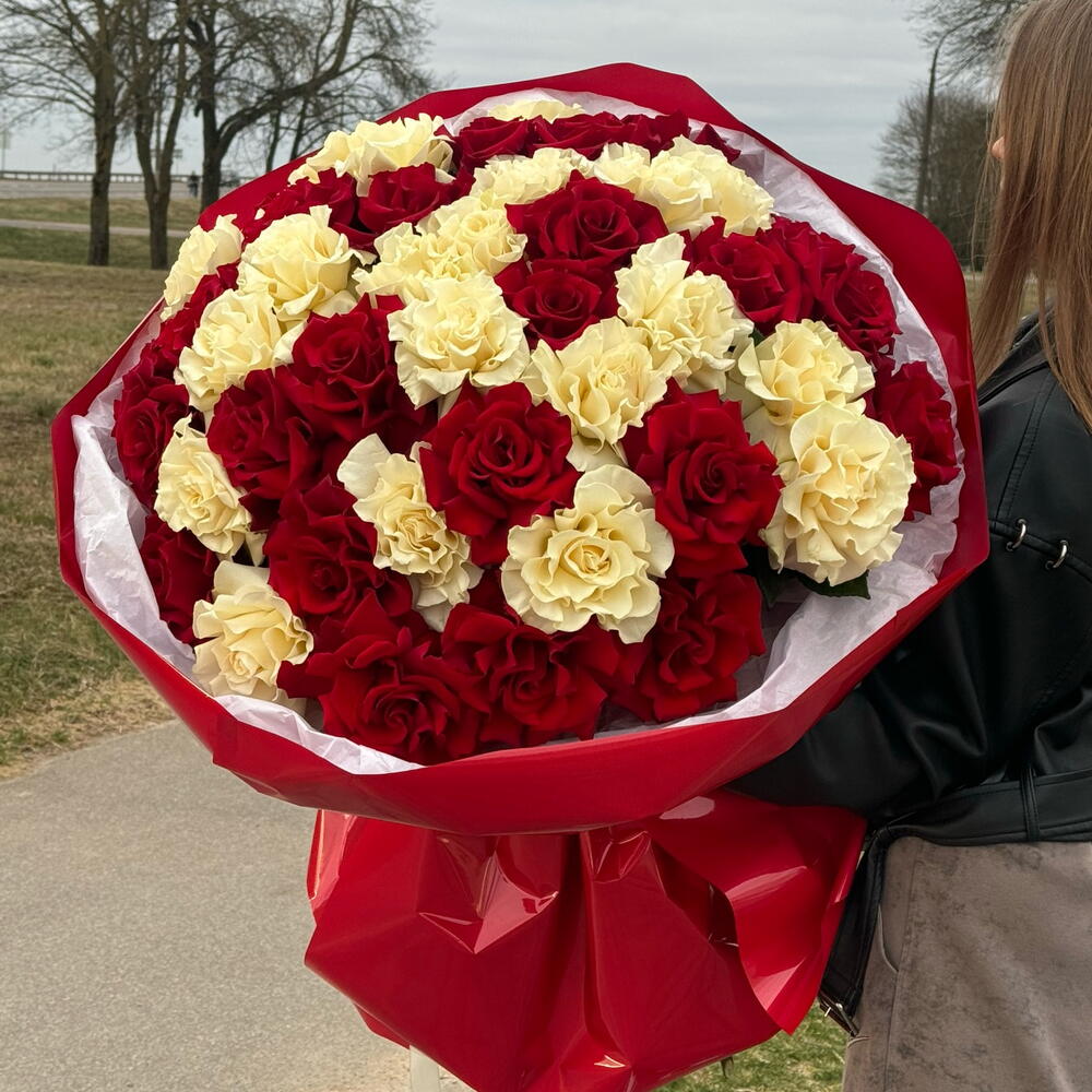 Букет из французских роз