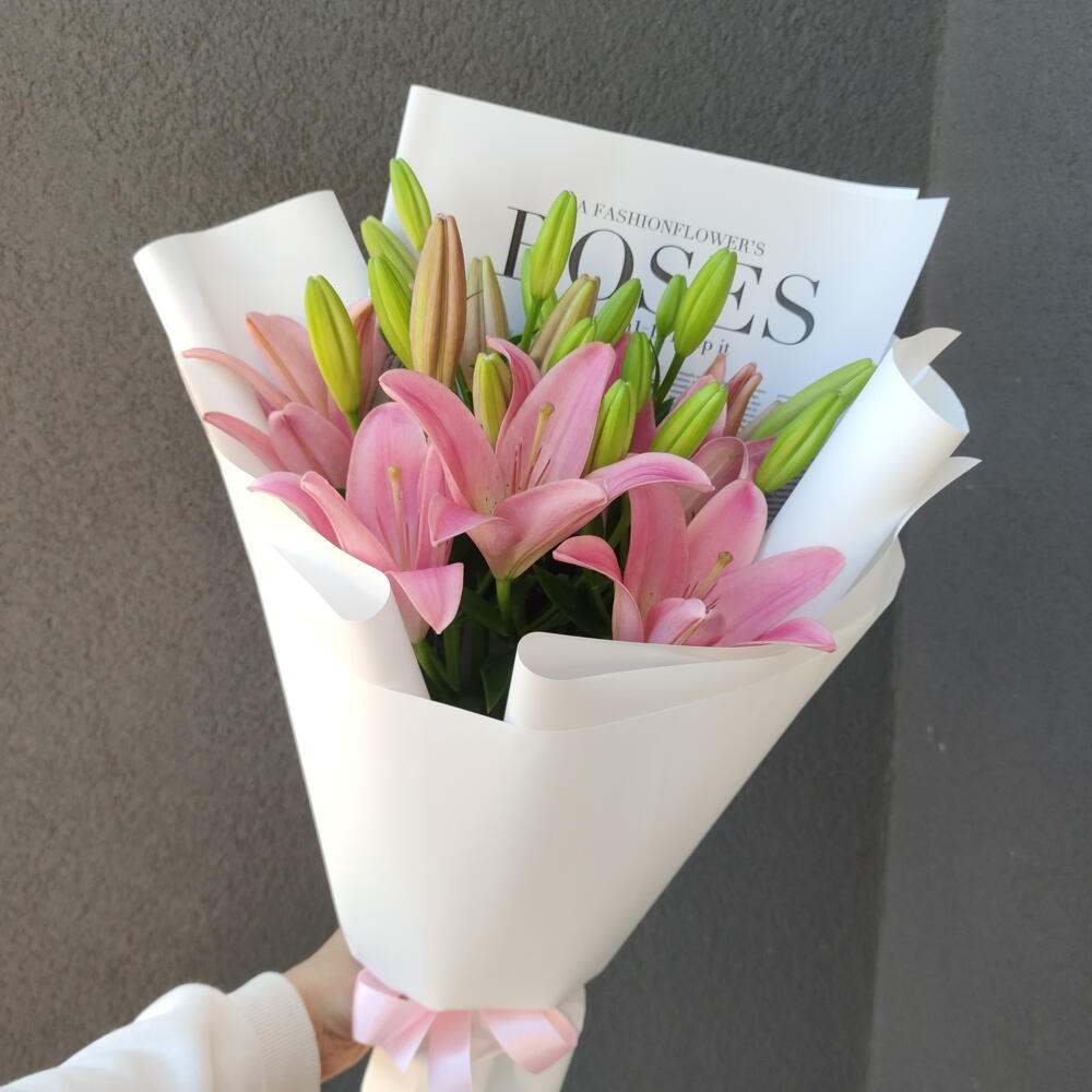 Букет из 5 лилейников🌸