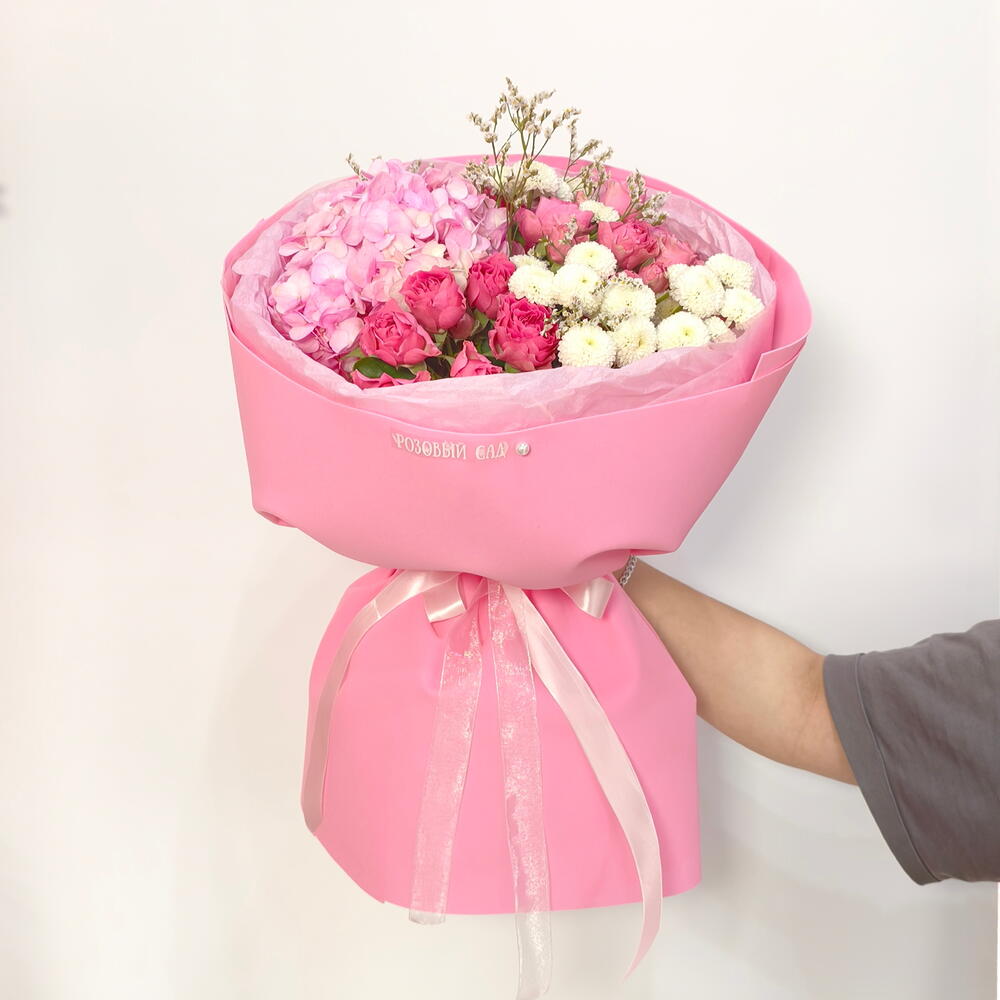 Букет Розовый бум